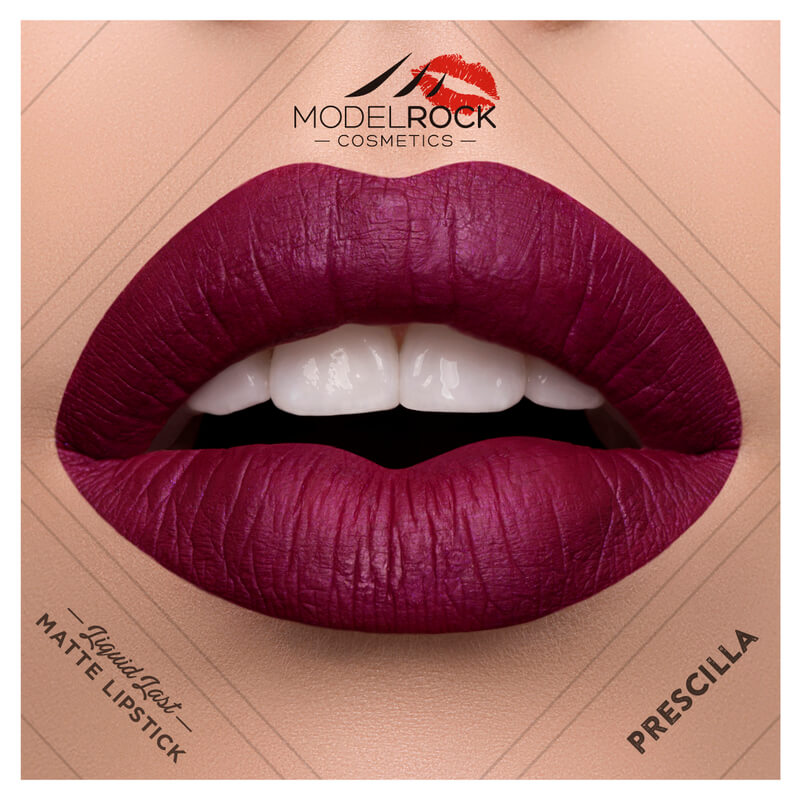 Model Rock - Liquid to Matte Longwear Lipstick **PRESCILLA**